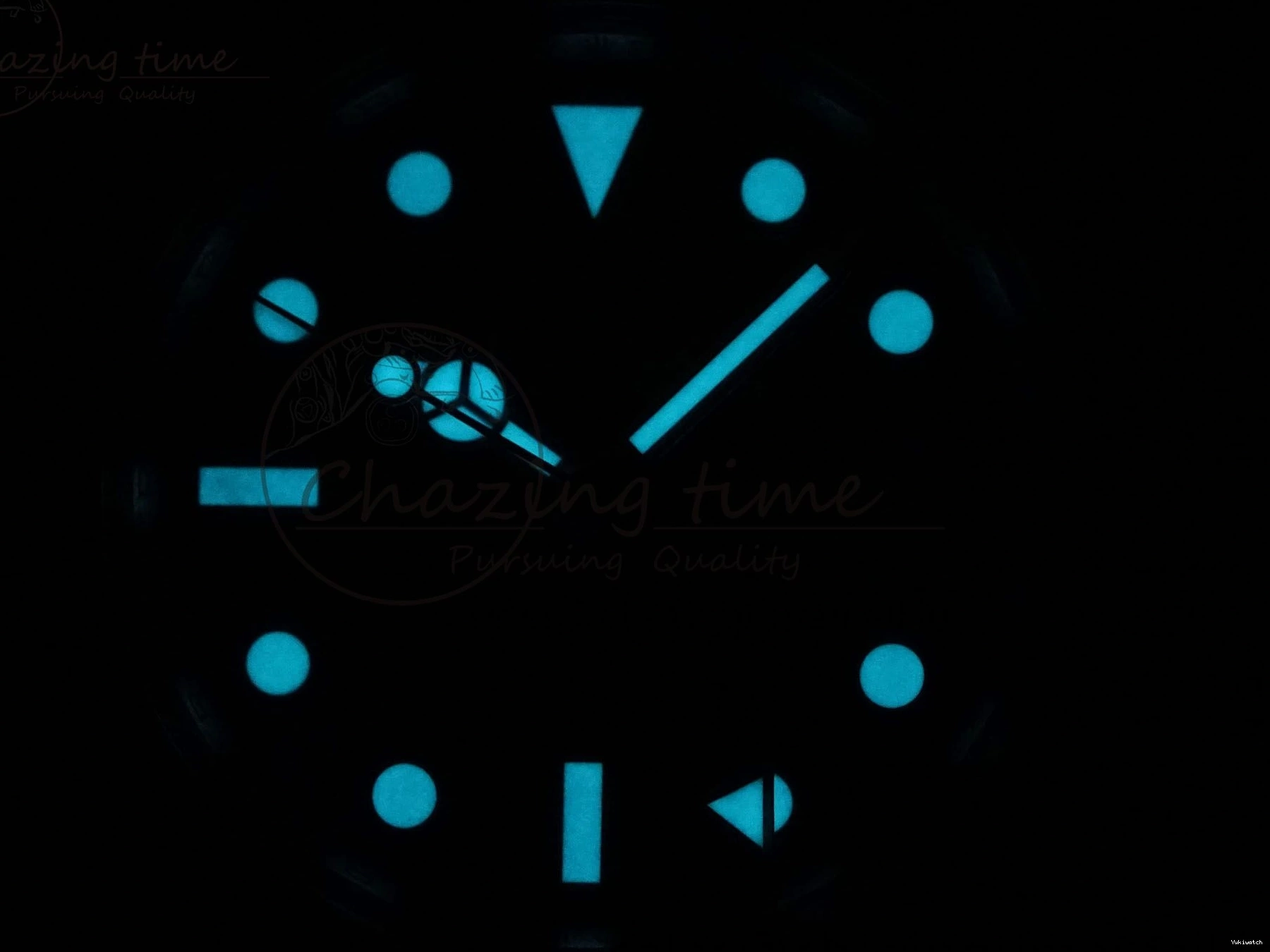 QF+ Bezel 1:1 Edition Blue Best Master II BLRO Steel 904L on SS SH3285 Dial Red 126710 GMT Black Bracelet 0427